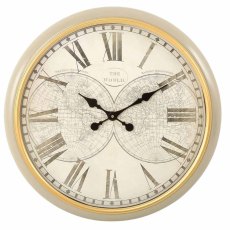World Clock Beige World Clock Beige