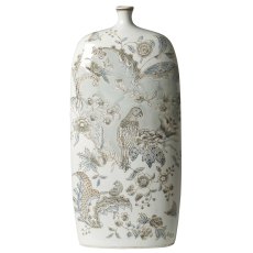 Ellie Large Vase Blue & White Ellie Large Vase Blue & White