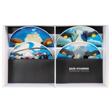 Eoin O'Connor Biscuit Plates Set of 4 Eoin O'Connor Biscuit Plates Set of 4