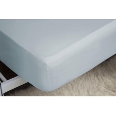 400 Thread Count 100% Cotton Fitted Sheet (12") (Multiple Sizes & Colours)