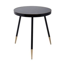 Venus Side Table Black & Gold Venus Side Table Black & Gold