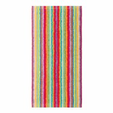 Lifestyle Stripe Towel Apricot & Raspberry (Multiple Sizes) Lifestyle Stripe Towel Apricot & Raspberry (Multiple Sizes)
