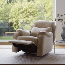 Boston Manual Recliner Armchair Fabric A Boston Manual Recliner Armchair Fabric A
