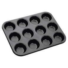 Non Stick 12 Cup Muffin Tray 27cm x 35.5cm Non Stick 12 Cup Muffin Tray 27cm x 35.5cm