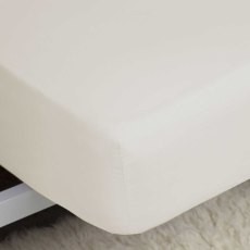 200 Thread Count Fitted Sheet (11") (Multiple Sizes & Colours)