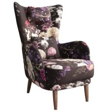 Kylian Armchair Wooden Legs Fabric Series 6 Kylian Armchair Wooden Legs Fabric Series 6