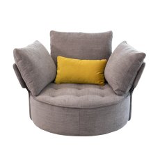 Zoe Armchair Metal Legs Fabric Series 6 Zoe Armchair Metal Legs Fabric Series 6