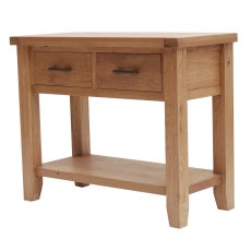 Holly Console Table Oak (Multiple Sizes)