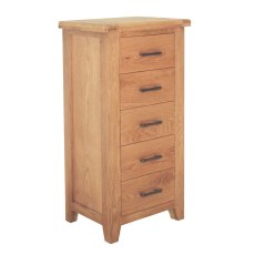 Holly Chest of Drawers Oak (Multiple Sizes)