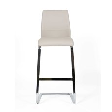 Regina High Bar Stool Faux Leather (Multiple Colours)