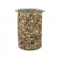 Driftwood Side/Lamp Table Multi-Coloured Driftwood Side/Lamp Table Multi-Coloured