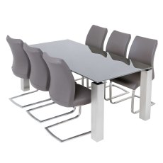 Terenzo Dining Table (Multiple Sizes & Colours) Terenzo Dining Table (Multiple Sizes & Colours)