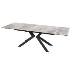 Ascoli 4-10 Person Extending Dining Table Grey Ascoli 4-10 Person Extending Dining Table Grey