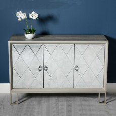 Diamond 3 Door Sideboard Champagne Diamond 3 Door Sideboard Champagne