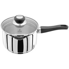 Vista 18cm Draining Glass Lid Saucepan Vista 18cm Draining Glass Lid Saucepan