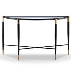 Harlinne Console Table Black Harlinne Console Table Black