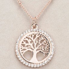 Tree Of Life Pendant Rose Gold Tree Of Life Pendant Rose Gold