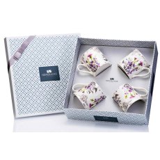 White Thistle Bone China Mugs (Set of 4) Multi-Coloured White Thistle Bone China Mugs (Set of 4) Multi-Coloured