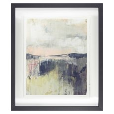 Blush Horizon I 67cmx79cm Picture By Jennifer Goldberger Black Frame Blush Horizon I 67cmx79cm Picture By Jennifer Goldberger Black Frame