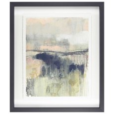 Blush Horizon II 67cmx79cm Picture By Jennifer Goldberger Black Frame Blush Horizon II 67cmx79cm Picture By Jennifer Goldberger Black Frame