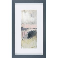 Blush Horizon Panel I 34cmx57cm Picture By June Erica Vess Grey Frame Blush Horizon Panel I 34cmx57cm Picture By June Erica Vess Grey Frame