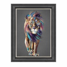 Pride 90cm x 116cm Picture By Louise Luton Grey Frame