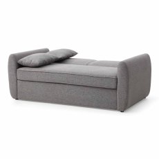 Kent 2 Seater Sofa Bed Fabric Light Grey