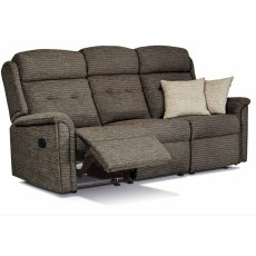 Roma Small Manual Reclining 3 Seater Sofa Standard Fabric Roma Small Manual Reclining 3 Seater Sofa Standard Fabric