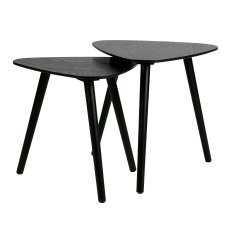 Nila Nest of Tables (2) Black Nila Nest of Tables (2) Black