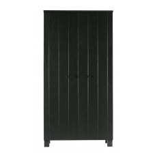 Dennis 3 Door Wardrobe Pine Concrete Grey