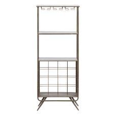 Vadim Wine Cabinet Antique Grey Vadim Wine Cabinet Antique Grey
