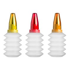 Squeeze Bottles (Set Of 3) Squeeze Bottles (Set Of 3)