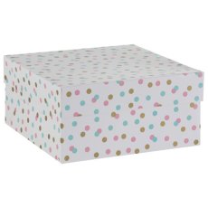 Confetti Cake Box 30cm Confetti Cake Box 30cm