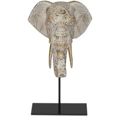 Elephant Head Ornament (Multiple Sizes)