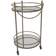 Cleo Bar Trolley Gold Cleo Bar Trolley Gold