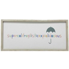 Super Cali 73cm x 33cm Picture Light Wood Frame Super Cali 73cm x 33cm Picture Light Wood Frame