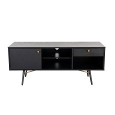 Barcelona TV Unit Black & Copper (Multiple Sizes)