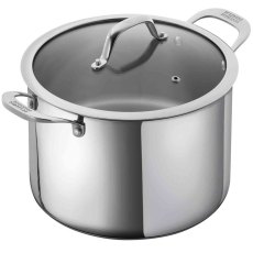 Allround 28cm/12L Stockpot with Glass Lid Stainless Steel Allround 28cm/12L Stockpot with Glass Lid Stainless Steel