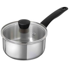 Classic Induction 20cm/3L Saucepan with Glass Lid Stainless Steel Classic Induction 20cm/3L Saucepan with Glass Lid Stainless Steel