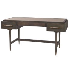 Nimes 2 Drawer Study Desk Shagreen Nimes 2 Drawer Study Desk Shagreen