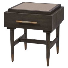 Nimes 1 Drawer Side/Lamp Table Shagreen Nimes 1 Drawer Side/Lamp Table Shagreen