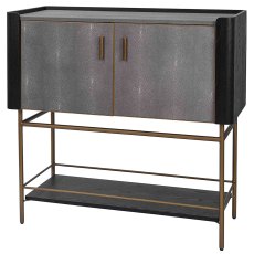 Limoges 2 Door Drinks Cabinet Grey Limoges 2 Door Drinks Cabinet Grey