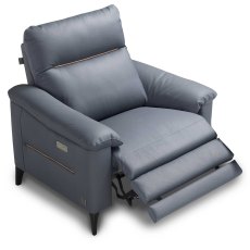 Oliver Electric Reclining Armchair Leather Category B Oliver Electric Reclining Armchair Leather Category B