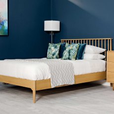 Jenson Bedstead Light Oak (Multiple Sizes)