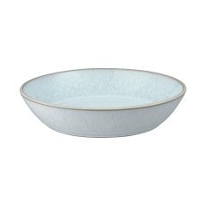 Kiln Blue Shallow Bowl