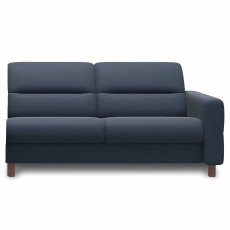 Fiona Modular 2.5 Seater Sofa With Upholstered Arm LHF Batick Leather Fiona Modular 2.5 Seater Sofa With Upholstered Arm LHF Batick Leather