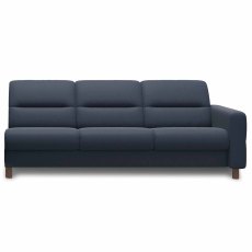 Fiona Modular 3 Seater Sofa With Upholstered Arm LHF Batick Leather Fiona Modular 3 Seater Sofa With Upholstered Arm LHF Batick Leather