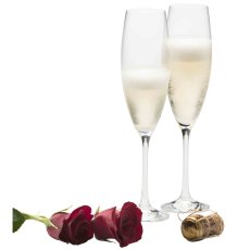 Elegance Champagne/Prosecco Flute Glasses (Set of 2) Elegance Champagne/Prosecco Flute Glasses (Set of 2)