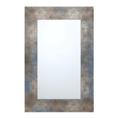 Zuri Mirror Rectangular Brown & Blue Zuri Mirror Rectangular Brown & Blue