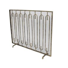 Estela Fire Guard Antique Gold